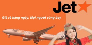 Đặt mua vé máy bay Jetstar giá rẻ