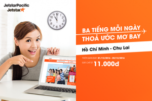 Săn vé Hồ Chí Minh- Chu Lai siêu rẻ